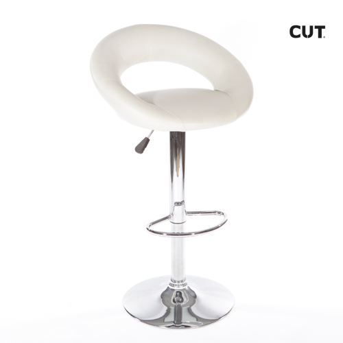 Fashion props chair white bar stool 04bis
