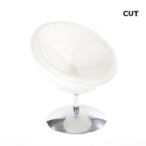 Fashion props in spain chair design white aluminium 04