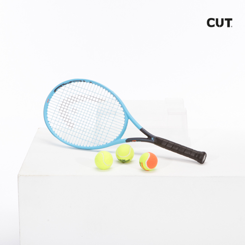 Photo session props complements sports tennis rackets blue 01
