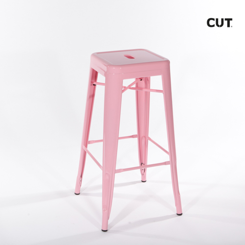 Photoshoot props chair pink stool 02