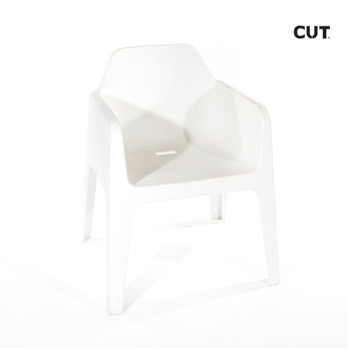 Photoshoot props chair white garden armchair 04