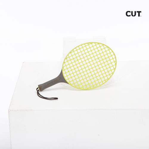 Photoshoot props complements sports beach racket yellow 01